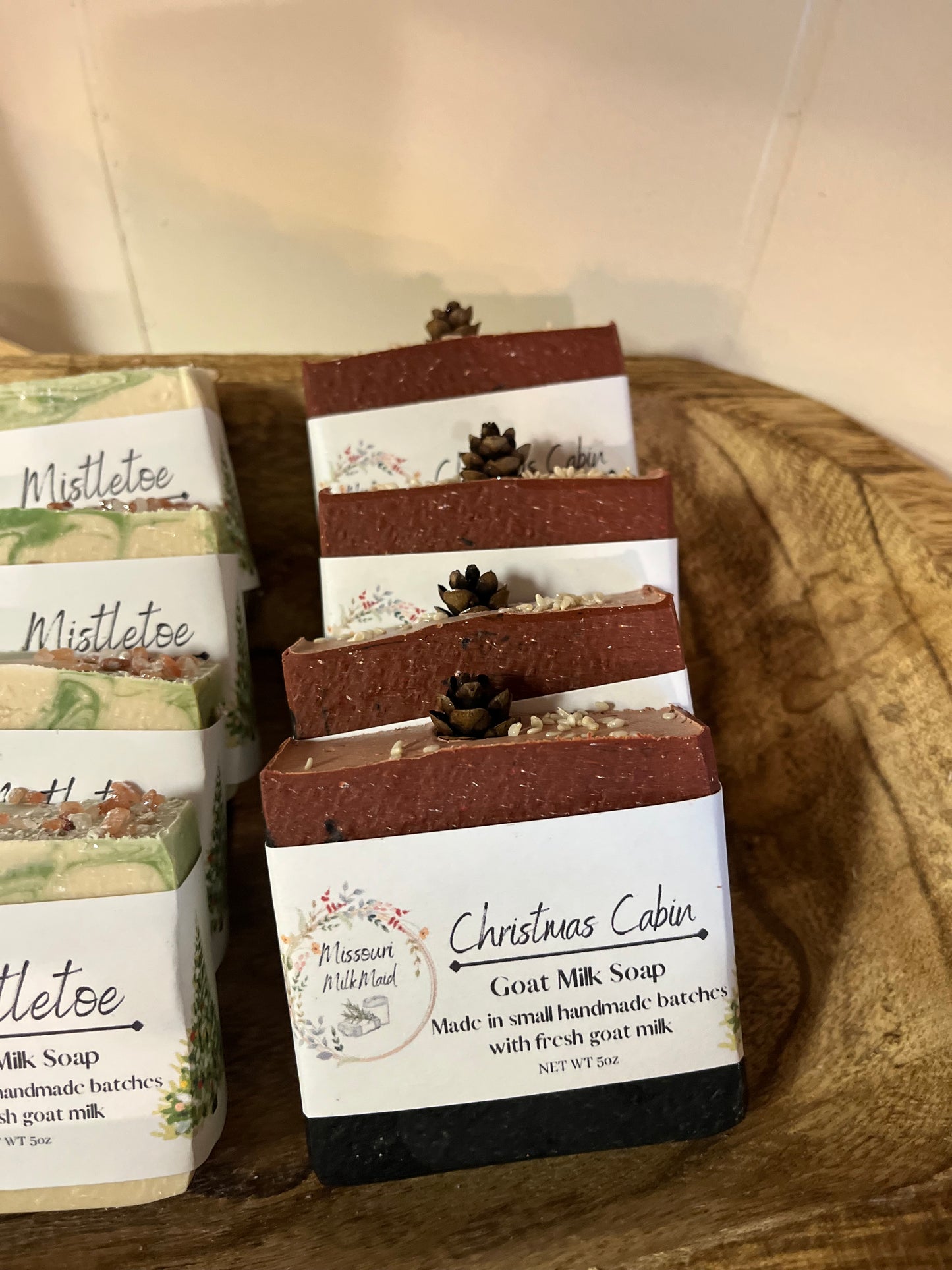 Goat Soap Bars made by Missouri MilkMaid!