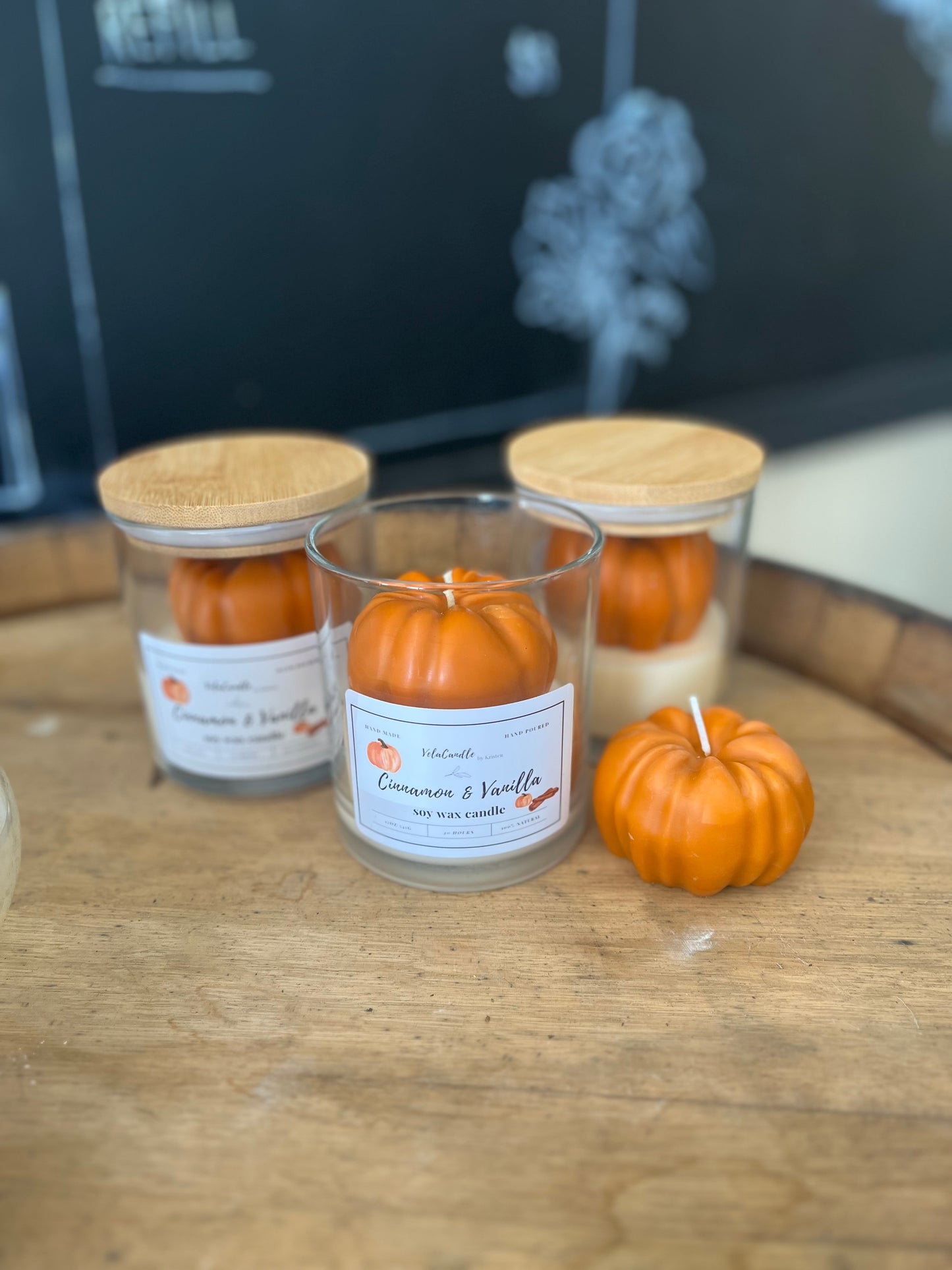 Pumpkin Candle