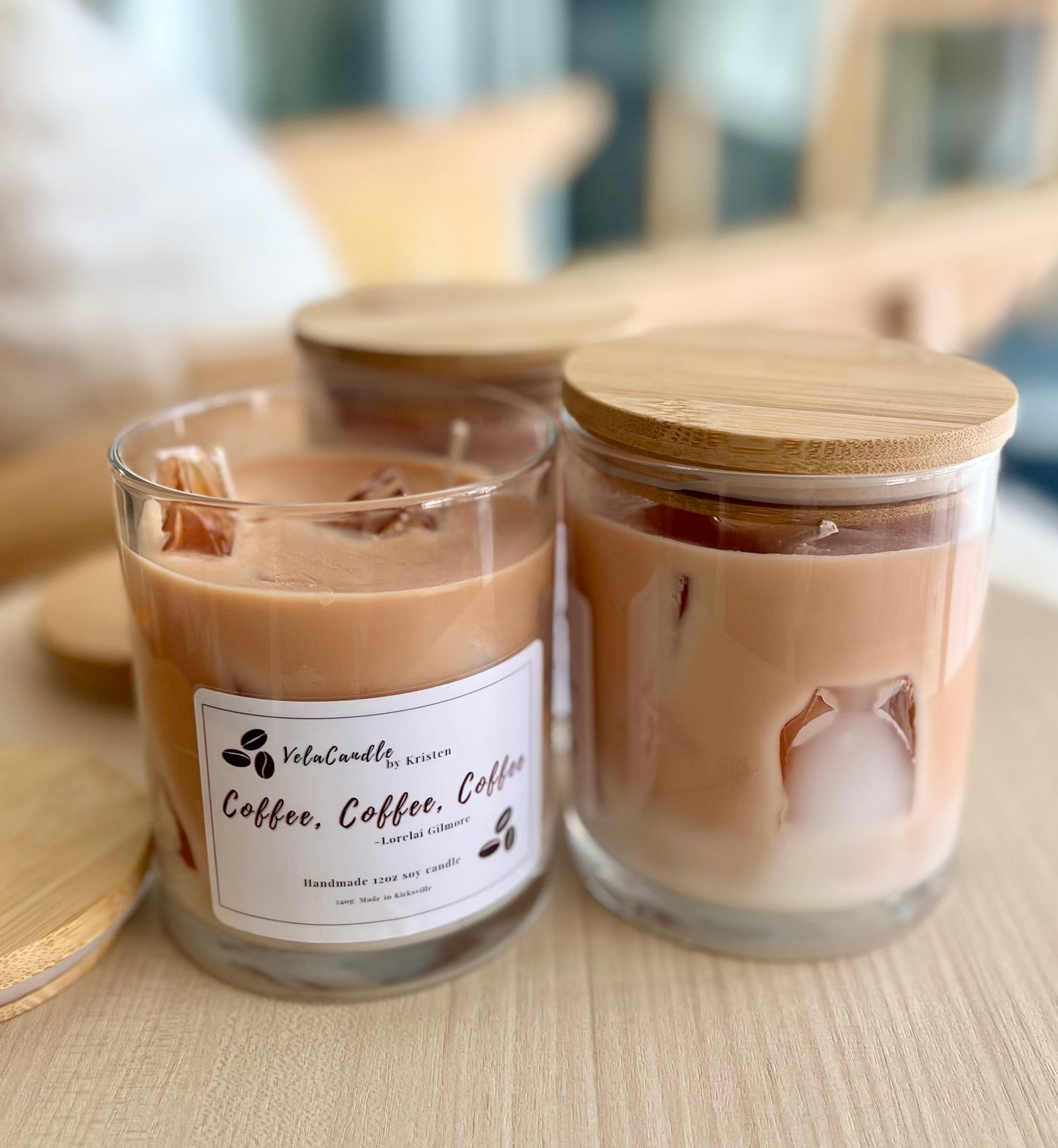 Gilmore girls fans coffee candle