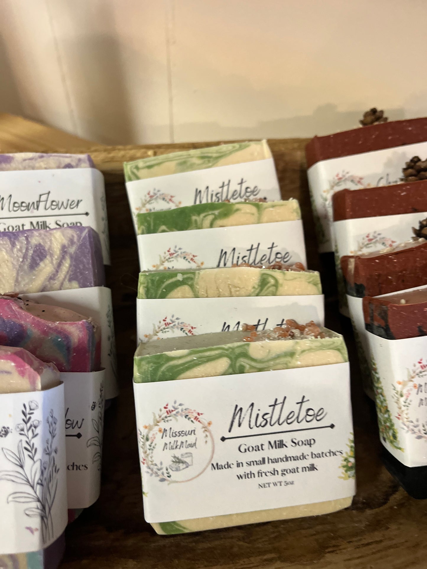 Goat Soap Bars made by Missouri MilkMaid!