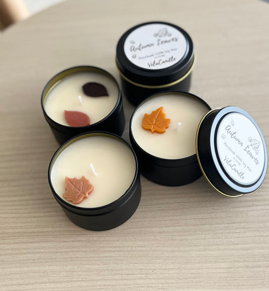 Fall scented tins (small candles)