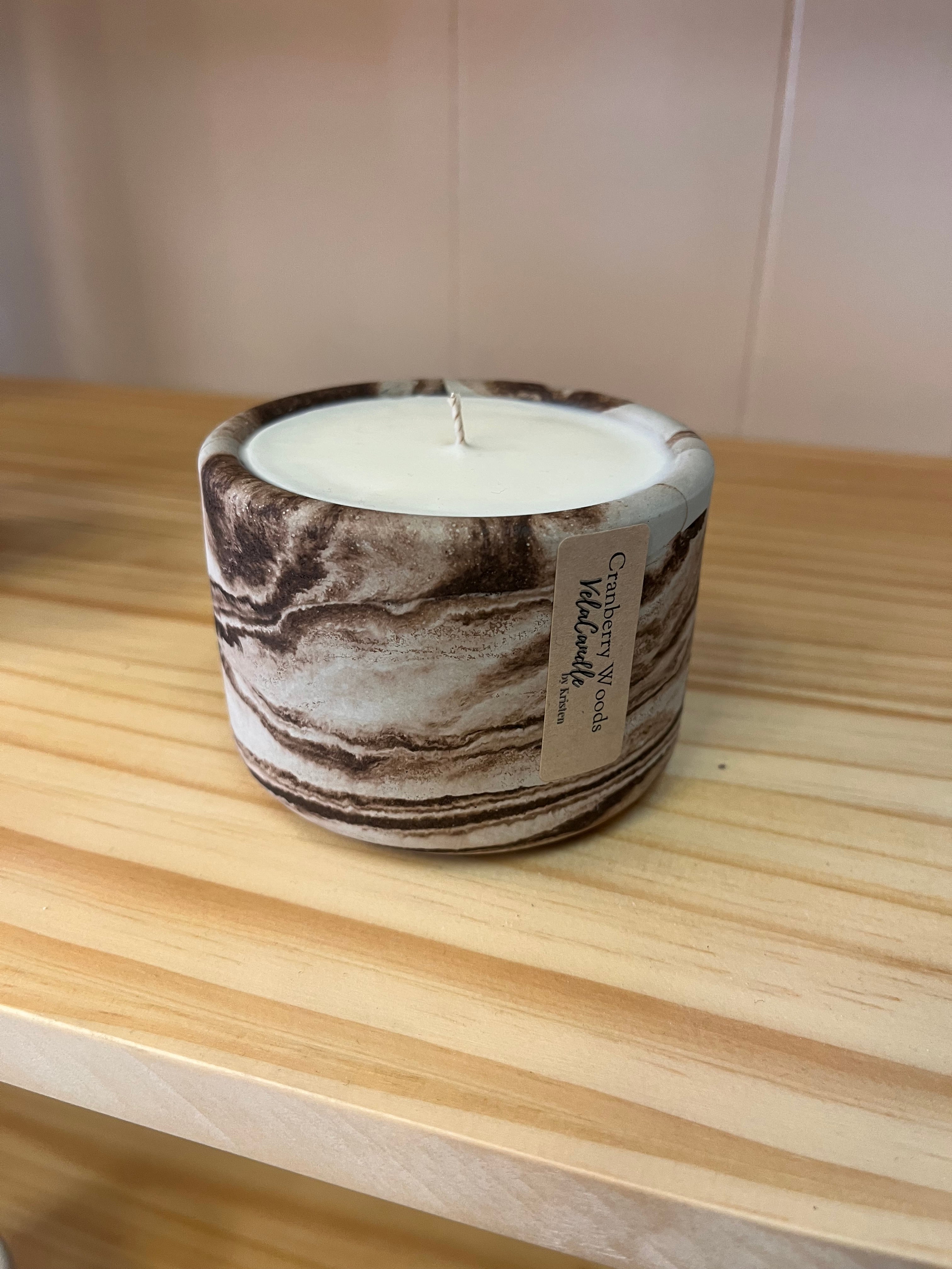 Brown Concrete – VelaCandle