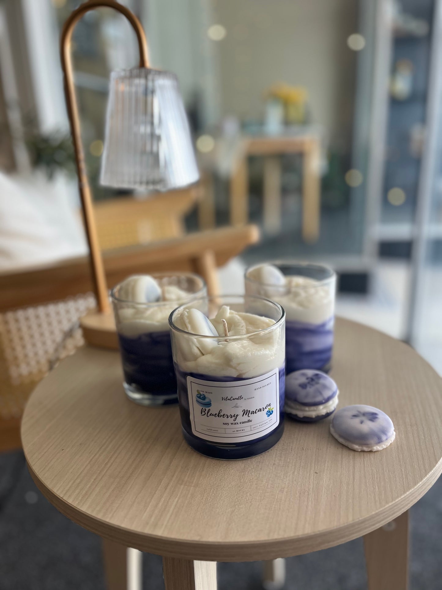 Blueberry Macaron