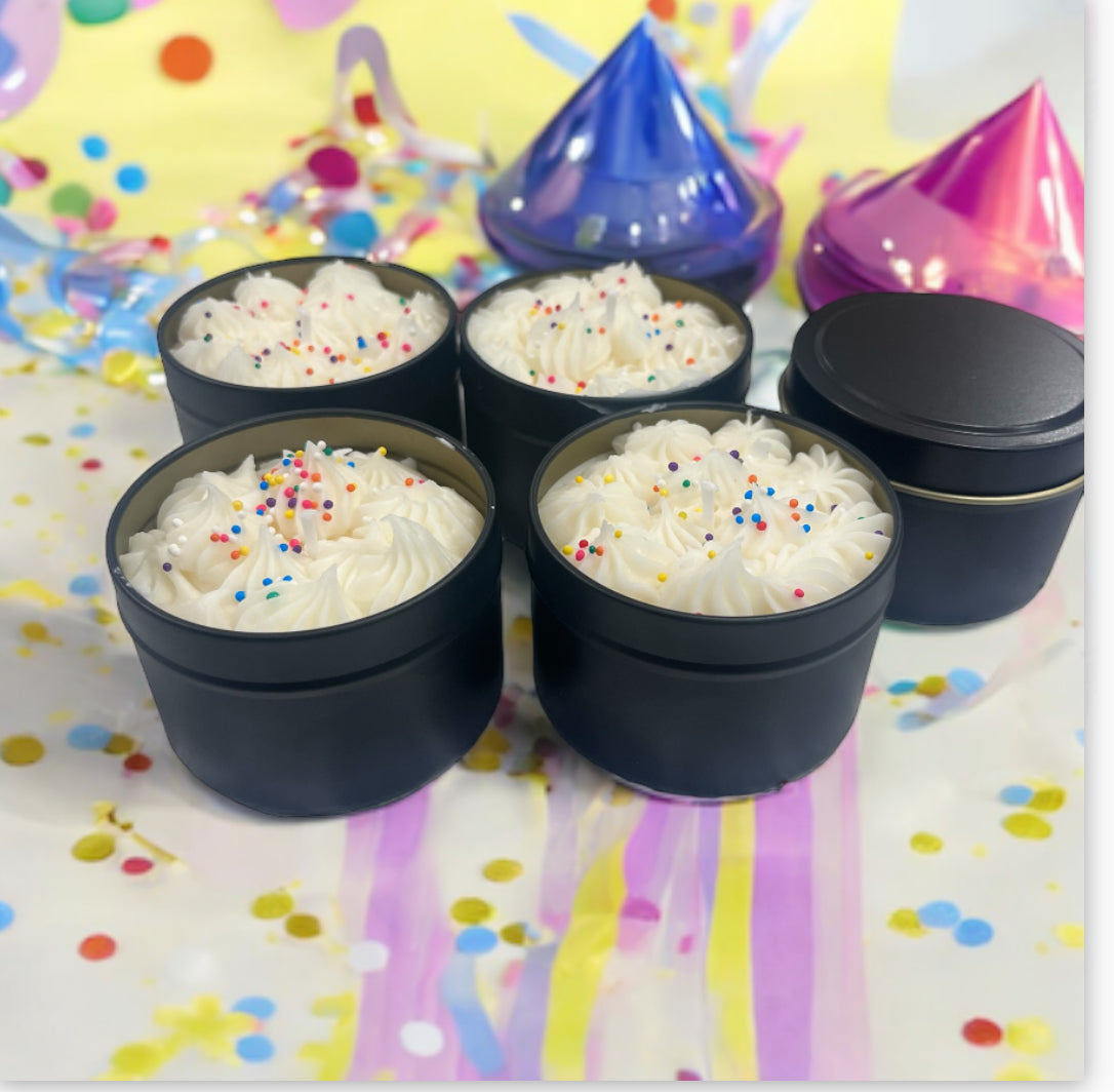 Mini birthday cake candle