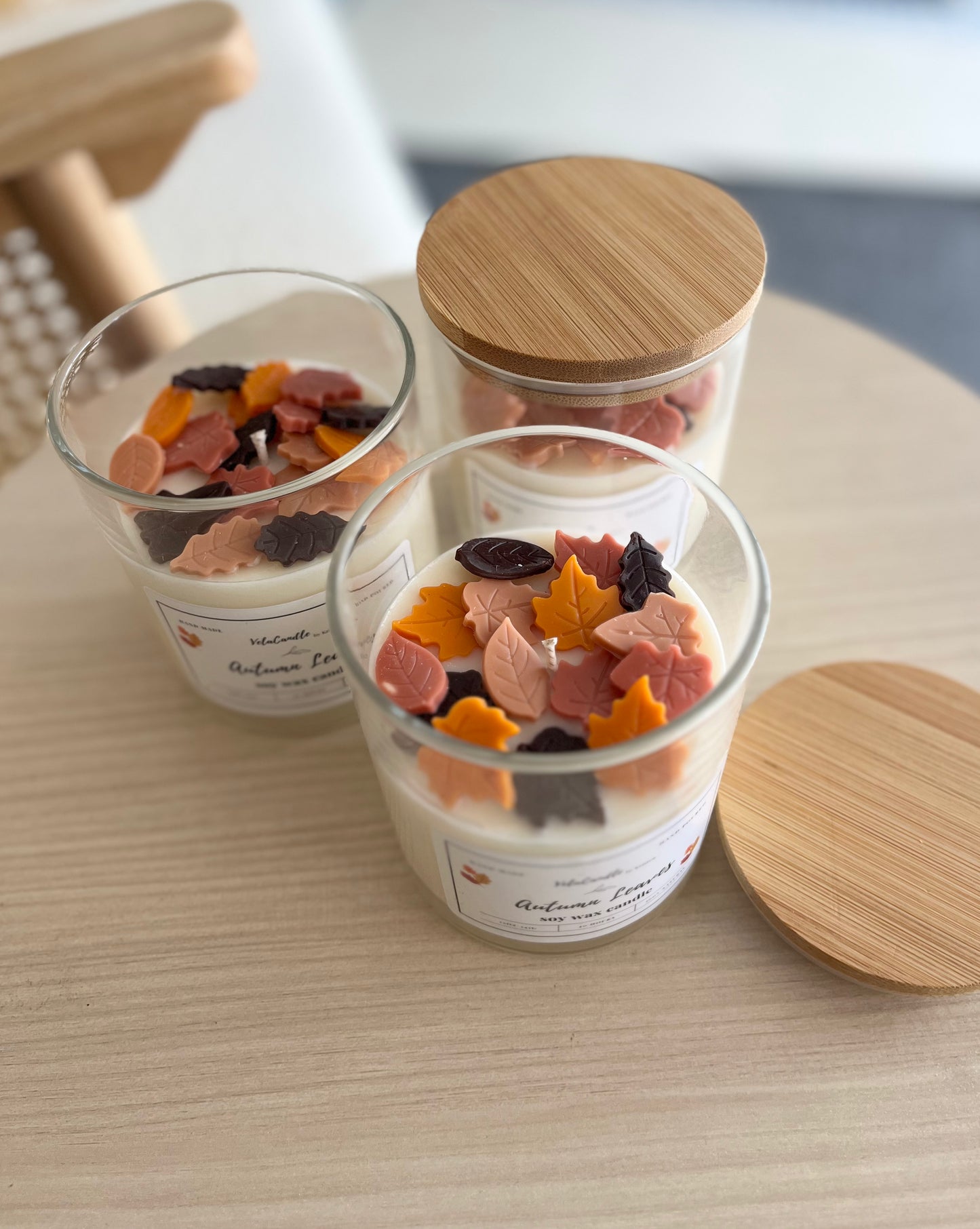 Autumn Leaves Candle